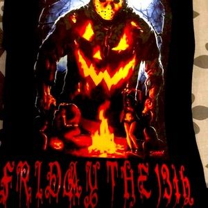Medium custom friday the 13th shirt